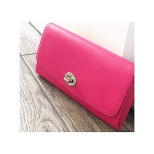 Hot Pink Coach Wallet